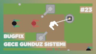 GameMakerStudio 2 Dersleri Tower Defense 23  Gece Gündüz Sistemi ve BugFix [upl. by Adiasteb]