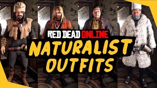 NATURALIST OUTFITS Red Dead Online Naturalist Update RDR2 [upl. by Dusza501]