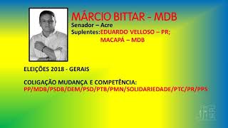 Jingles Eleições 2018  Senador do Acre [upl. by Ahsiat437]