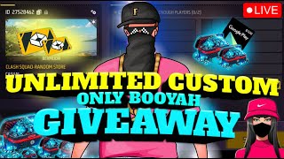 FREEFIRE LIVE REDEEM CODE GIVEAWAYLIVE FF CUSTOM ROOM LIVE TEAMCODE GIVEAWAY DIAMOND GIVEAWAY [upl. by Siroved]