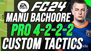 META PRO 4222 CUSTOM TACTICS amp INSTRUCTIONS FORMATION GUIDE  EA FC 24 [upl. by Aihsemaj]