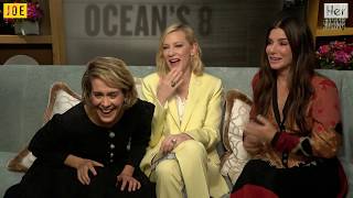 Sandra Bullock Cate Blanchett and Sarah Paulson hilariously do their best Irish accents [upl. by Notsgnik]