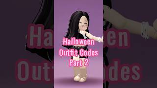 Halloween Outfit Codes Part2 robloxoutfitcodes berryavenueoutfits halloweenoutfit roblox [upl. by Aneeras]