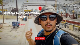 KOLKATA TO ASANSOL TRIP 👌🤩  VANDE BHARAT EXPRESS 🔻viral travelvlog trendingvideo [upl. by Koetke]