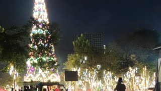 Giant Christmas Tree in Fuente Rotonda Cebu City Philippines 2023 live [upl. by Sakhuja967]