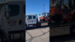 Towing service Forklift [upl. by Ahsener361]