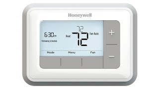 Honeywell Conventional 7Day Programmable Thermostat RTH7560E [upl. by Elocan]