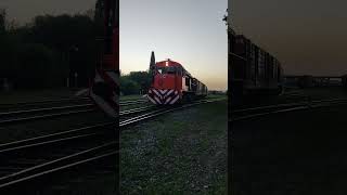 🚂🍊 6293 short shortyoutube nca naranja orange train locomotive gaia video4k shortvideo 4k [upl. by Nessi925]