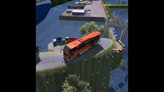 reckless bus driver on the road 011  Euro Truck Simulator 2 [upl. by Leventis]