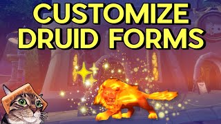 How to Unlock Firecat and Other Druid Forms New Barbershop [upl. by Nappy]