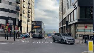 Enviro 400 pride bus 4905 4913 Bus 14 Chemsley Wood 63 Frankley [upl. by Yenreit]