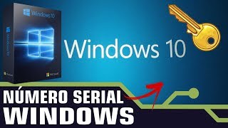 COMO DESCOBRIR O NÚMERO SERIAL DO WINDOWS [upl. by Moonier]