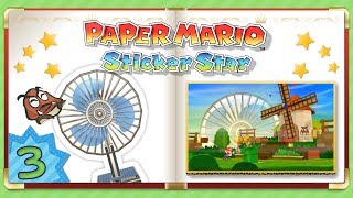 Lets Play FR HD Facecam Paper Mario Sticker Star  Ventilateur Géant [upl. by Acisse100]