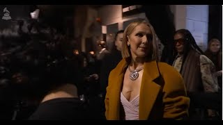 Watch CELINE DION Backstage At The 2024 GRAMMYs [upl. by Ijan160]