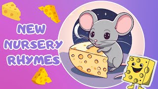 The Mouse and the Cheese Moon 🐭🧀 amp More Exclusives Nursery Rhymes New Kids Songs [upl. by Airal]