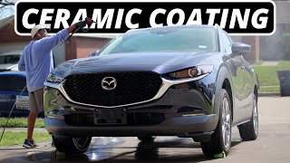 Mazda CX30 Exterior Car Detail  Wash amp Ceramic Coating [upl. by Lindo803]