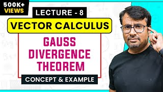 Vector Calculus  Gauss Divergence Theorem  Example and Solution [upl. by Pardew647]