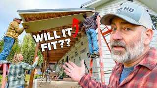 We Messed This Up  Soffit Install on our Porch Ceiling [upl. by Song]