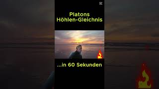 Platon´s Höhlengleichnis  in 60 Sekunden universe love holofeeling humor plato live [upl. by Ennovi]