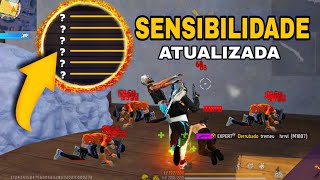 MELHOR SENSIBILIDADE DA NOVA ATUALIZAÇÃO  FREE FIRE [upl. by Dyrraj]