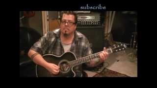 Rascal Flatts What Hurts The Most Guitar Lesson  Tutorial [upl. by Ivana]