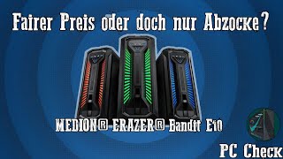 PC Check  MEDION® ERAZER® Bandit E10  Taugt der was [upl. by Idnat719]