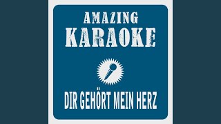 Dir gehört mein Herz Reprise From the Musical quotTarzanquot Karaoke Version Originally [upl. by Pip949]