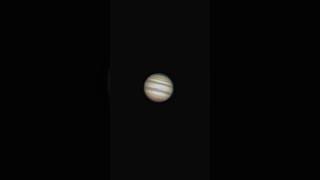 Jupiter through a telescope telescope jupiter astrophotography astrophotographer registax6 [upl. by Rothberg]