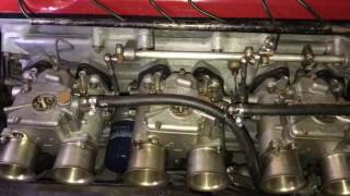 Alfa Romeo 2600 Sprint Competizione Weber 50 DCO SP Carburettors [upl. by Cynthy]