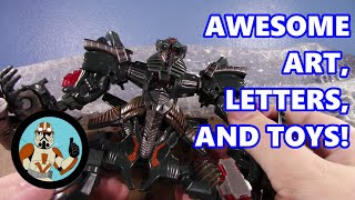 PO Box Fan Unboxing Wholesome letters awesome art and old but gold Transformers toys [upl. by Luapnoj]