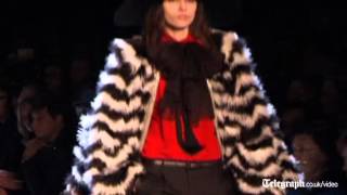 Paris Fashion Week Hedi Slimanes Saint Laurent debut [upl. by Drexler]