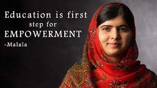 Malala’s inspirational speech to empower women  NewspointTV [upl. by Goldy]