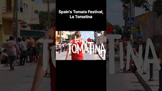 Spains Famous Tomato Festival La Tomatina [upl. by Reeva723]