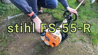 Recensione e prova stihl FS 55 R [upl. by Ahsena127]