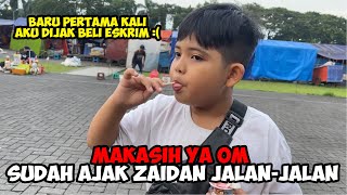 NANGIS LIHAT ZAIDAN  AKU ANAK YATIM OM GAPERNAH DIAJAK JALANJALAN [upl. by Ynohtnaluap]