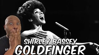 WOW First Time Hearing  Shirley Bassey  Goldfinger Reaction [upl. by Tenej907]