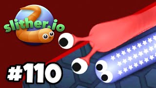 WORLD RECORD io PLAYER IS BACK  Slitherio  Gameplay Part 110 [upl. by Janella]