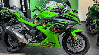 Ye Hai All New 👌2024 Kawasaki Ninja 300 Details Review  on Road price Mileage New Features [upl. by Burrows]