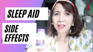 SLEEPING AID  BAD SIDE EFFECTS  NATROL MELATONIN [upl. by Edlitam]