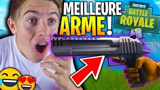 LA NOUVELLE MEILLEURE ARME DU JEU FORTNITE BATTLE ROYALE [upl. by Anaig574]