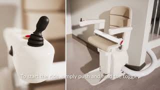 Handicare FreeCurve Stairlift The Ultimate Solution for Stair Mobility [upl. by Braynard]