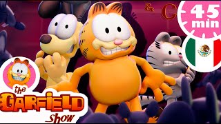 🐀 ¡Garfield contra las ratas ¿Quién ganará 🐀 Garfield en español latino [upl. by Ardnasil]