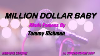 Tommy Richman MILLION DOLLAR BABY Karaoke Version Lyrics [upl. by Landmeier969]