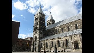 Alla fyra klockorna i Lunds domkyrka simulerat bildspel 10 versioner [upl. by Maon330]