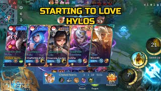 Starting To Love Hylos  Mobile Legends Bang Bang  20241111 [upl. by Arie]