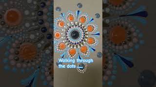 Walking through the dots youtubeshorts art shorts ytshorts [upl. by Meluhs785]