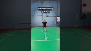 Singles defense made easytake notes✍️ badmintonaustralia badmintontips badmintontraining [upl. by Schellens]