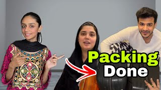 Kanwal Api Ki Umrah Ki Packing Done  Bhai Ne Hair Color Karwa Liya  Zahra Nadeem [upl. by Yeknarf]