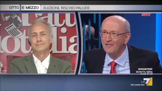 TRAVAGLIO MASSACRA DALIMONTE  DA VEDERE [upl. by Air]