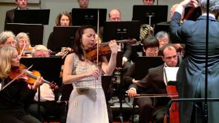 Brahms Violin Concerto in D major Op 77  Christina Mok Soloist [upl. by Aiceled]